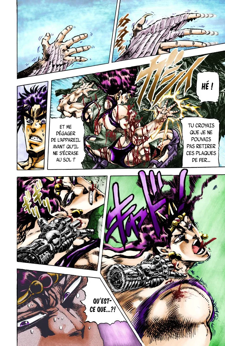 Read JoJo's Bizarre Adventure Part 2 Battle Tendency Official Colored FR Manga Online