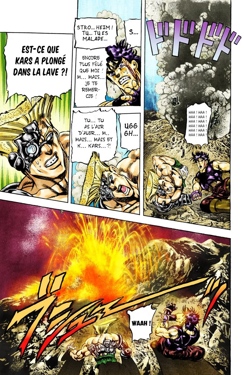 Read JoJo's Bizarre Adventure Part 2 Battle Tendency Official Colored FR Manga Online