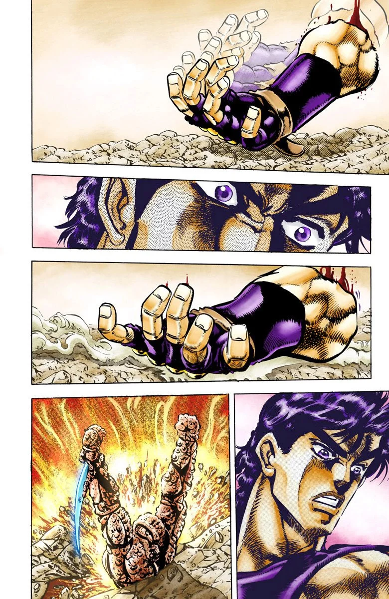 Read JoJo's Bizarre Adventure Part 2 Battle Tendency Official Colored FR Manga Online