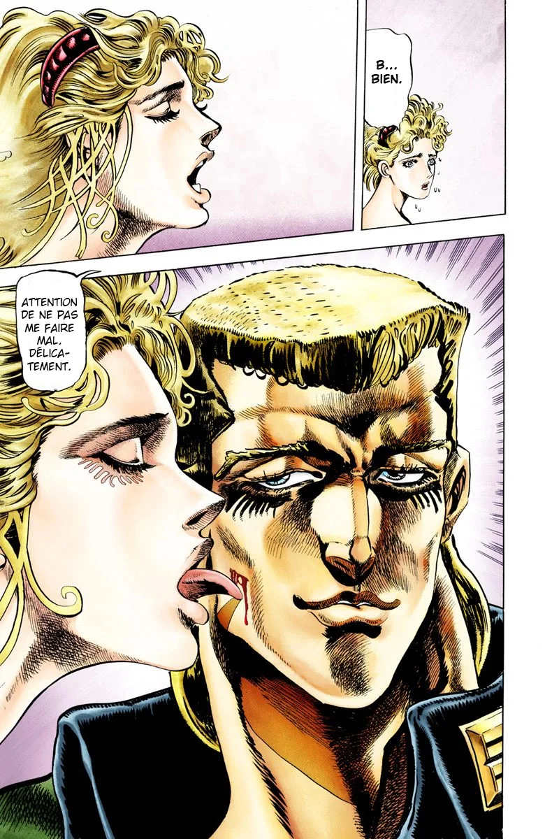 Read JoJo's Bizarre Adventure Part 2 Battle Tendency Official Colored FR Manga Online