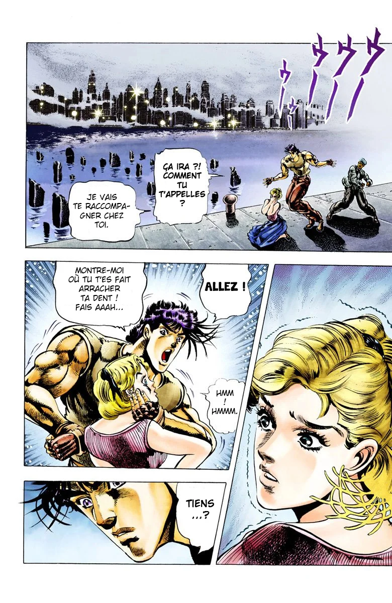 Read JoJo's Bizarre Adventure Part 2 Battle Tendency Official Colored FR Manga Online