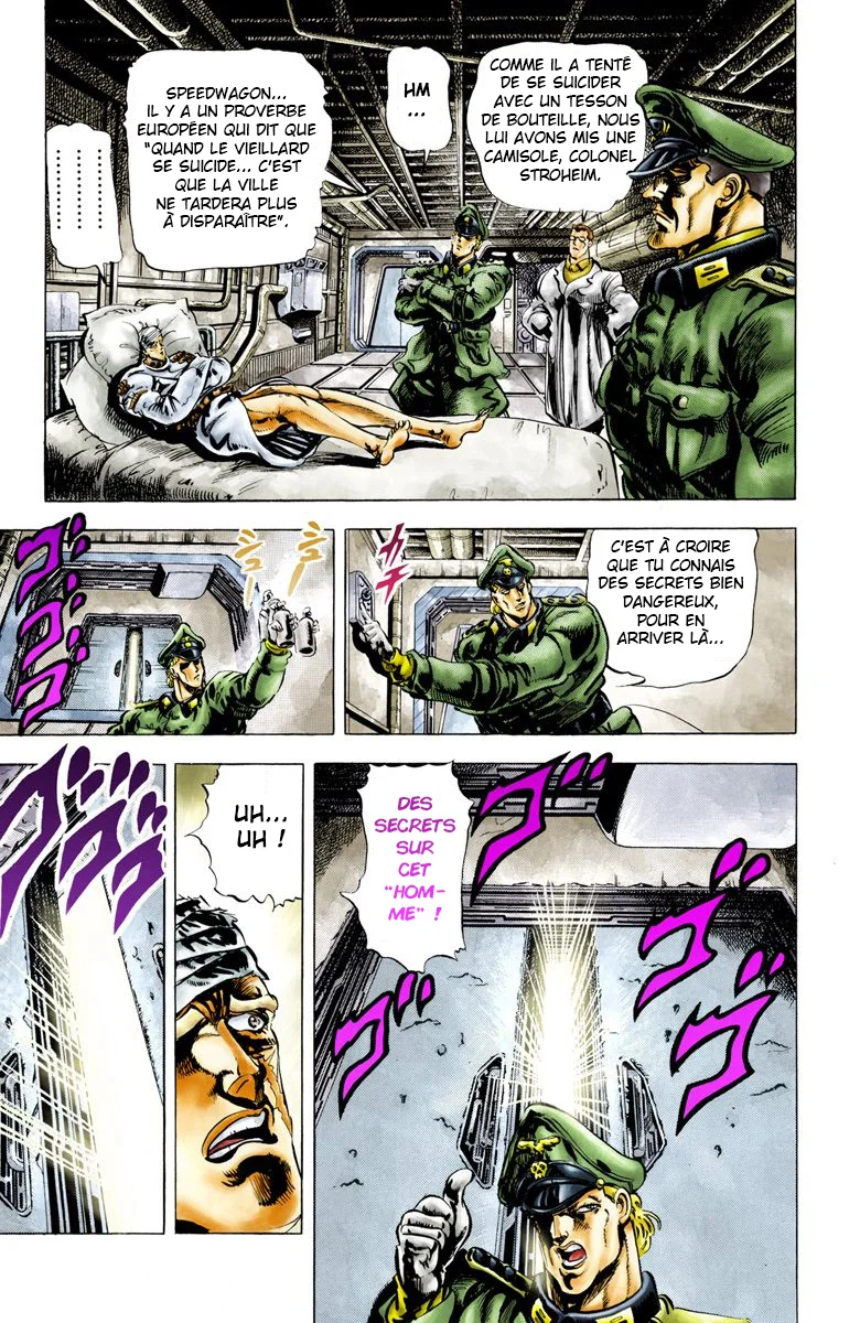 Read JoJo's Bizarre Adventure Part 2 Battle Tendency Official Colored FR Manga Online