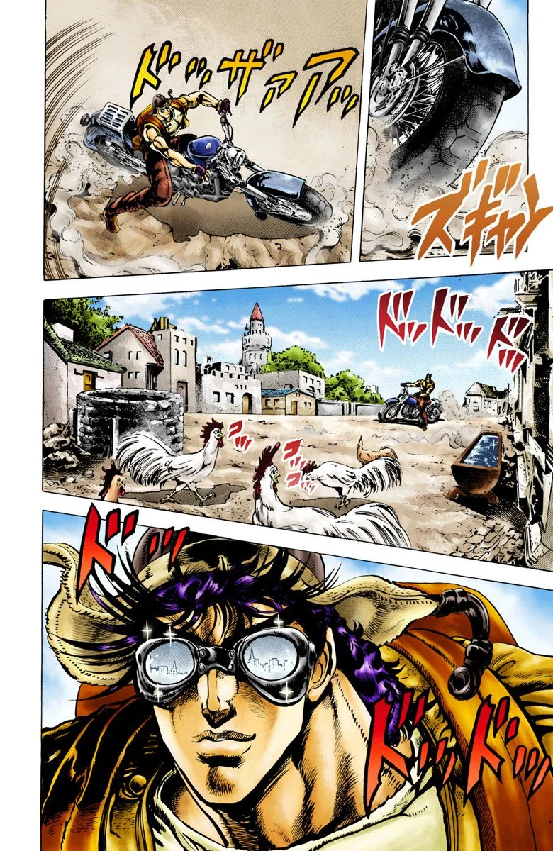 Read JoJo's Bizarre Adventure Part 2 Battle Tendency Official Colored FR Manga Online