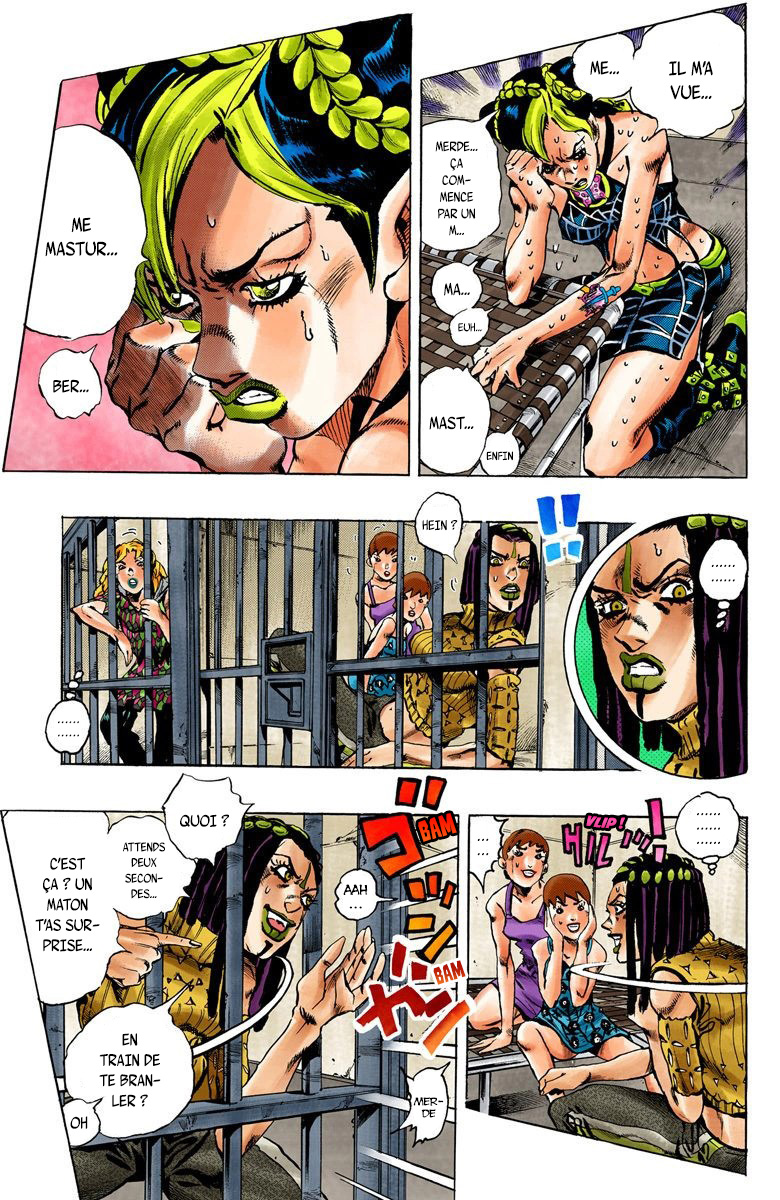 Read JoJo's Bizarre Adventure Part 6 Stone Ocean Official Colored FR Manga Online