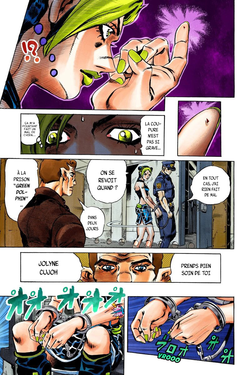 Read JoJo's Bizarre Adventure Part 6 Stone Ocean Official Colored FR Manga Online