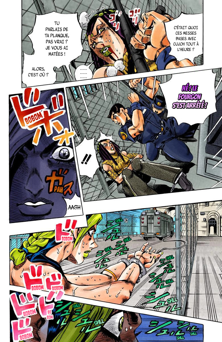 Read JoJo's Bizarre Adventure Part 6 Stone Ocean Official Colored FR Manga Online