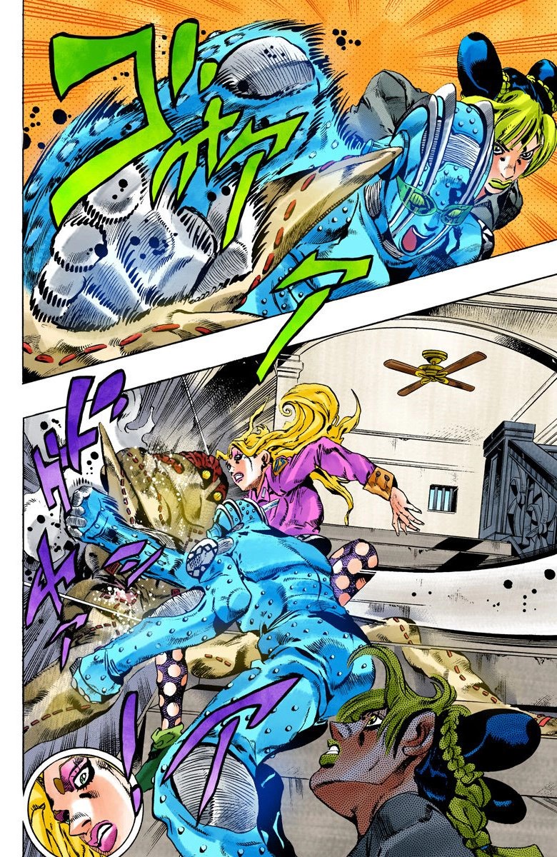 Read JoJo's Bizarre Adventure Part 6 Stone Ocean Official Colored FR Manga Online