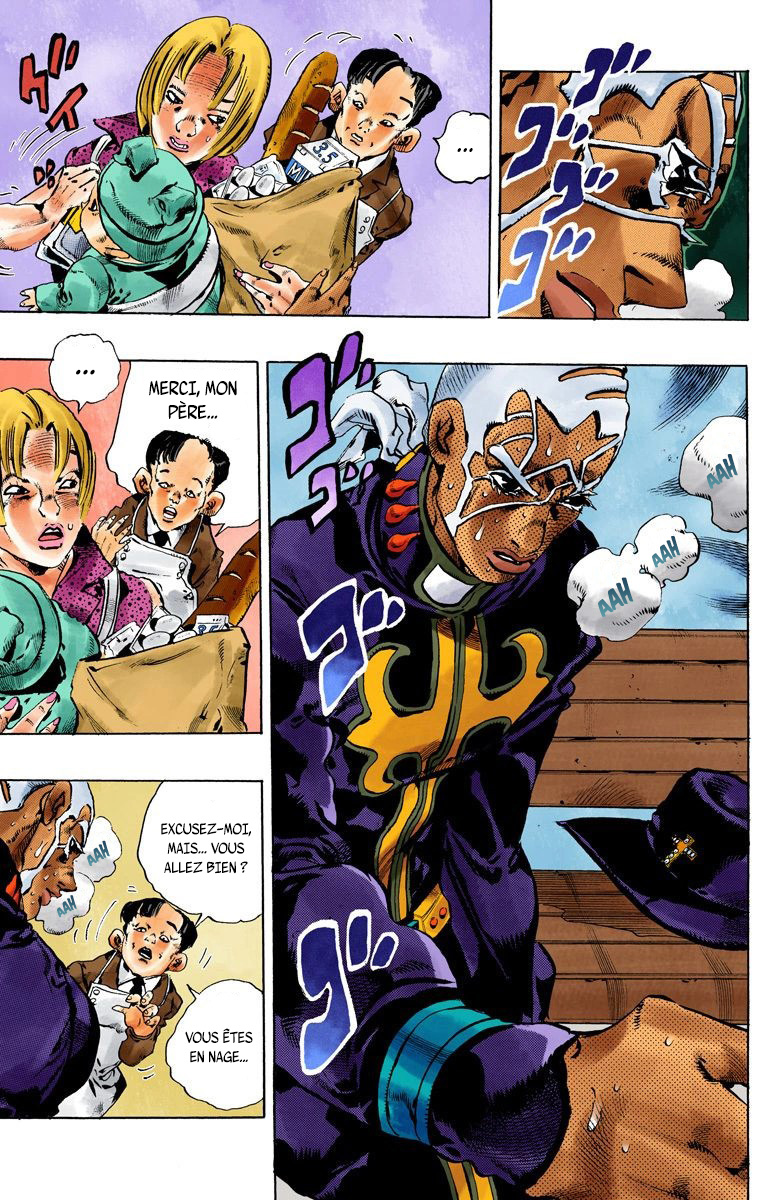 Read JoJo's Bizarre Adventure Part 6 Stone Ocean Official Colored FR Manga Online