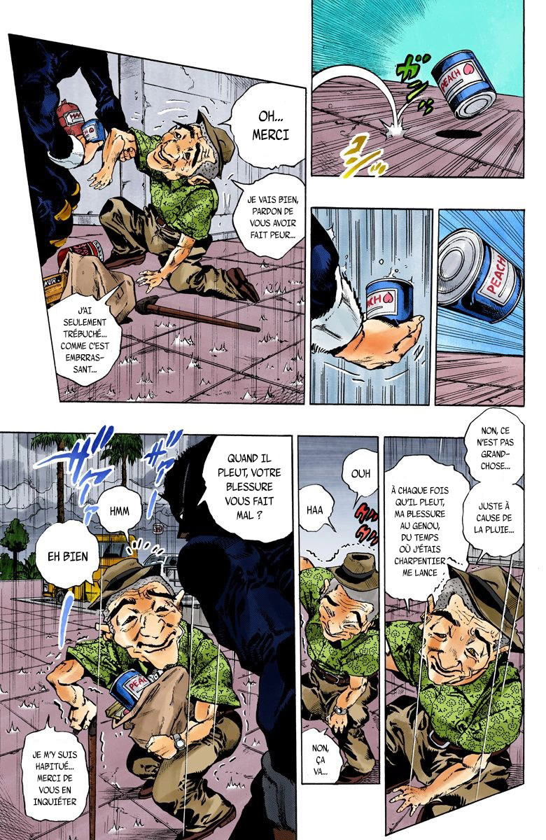 Read JoJo's Bizarre Adventure Part 6 Stone Ocean Official Colored FR Manga Online
