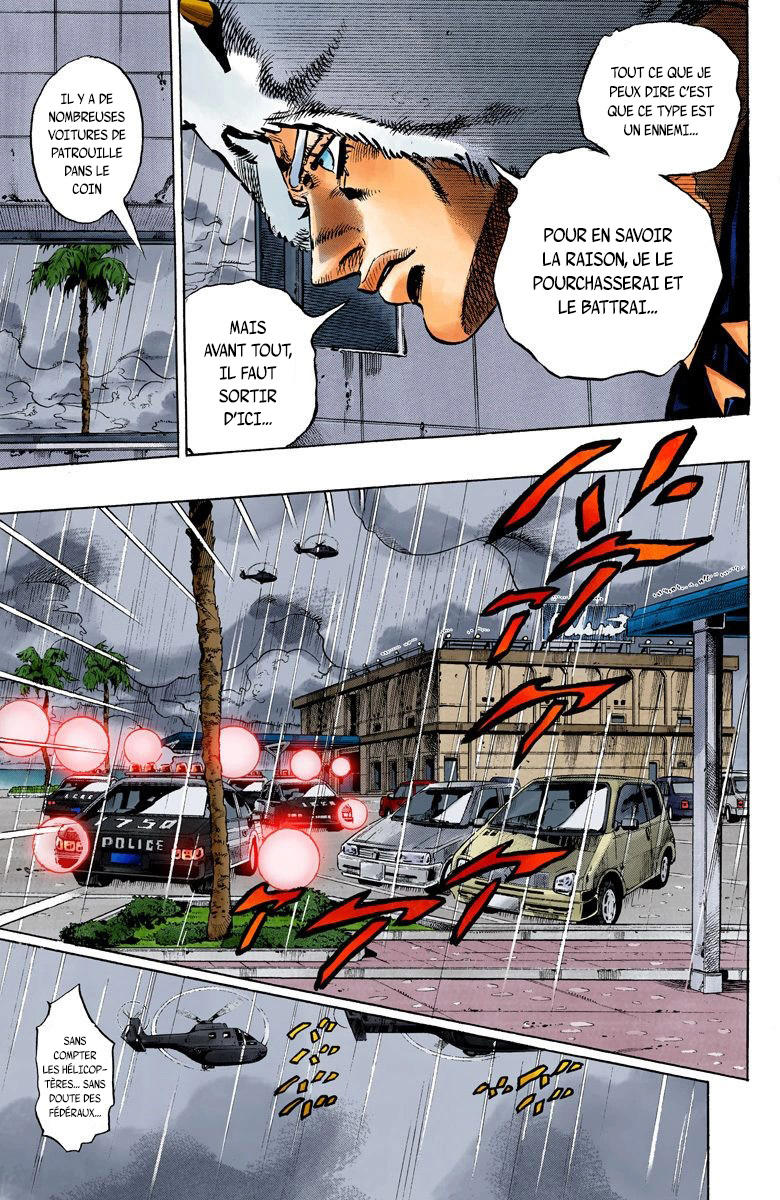Read JoJo's Bizarre Adventure Part 6 Stone Ocean Official Colored FR Manga Online