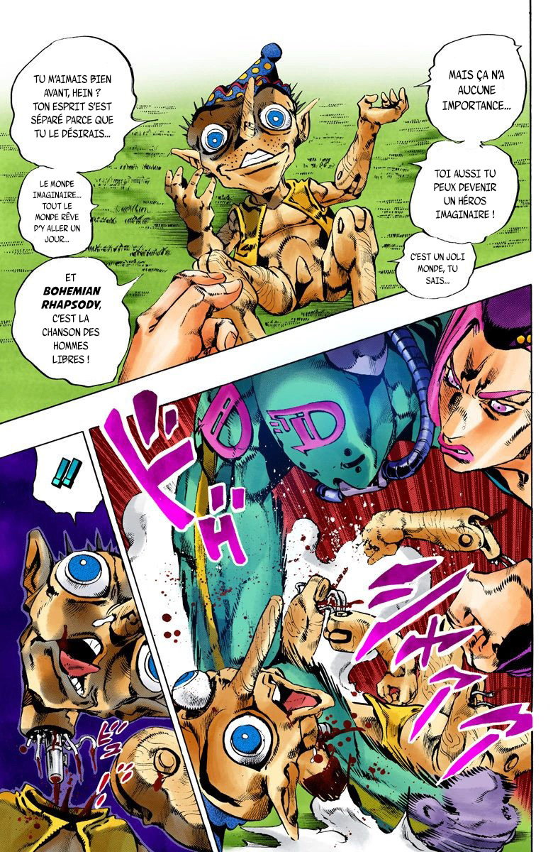 Read JoJo's Bizarre Adventure Part 6 Stone Ocean Official Colored FR Manga Online