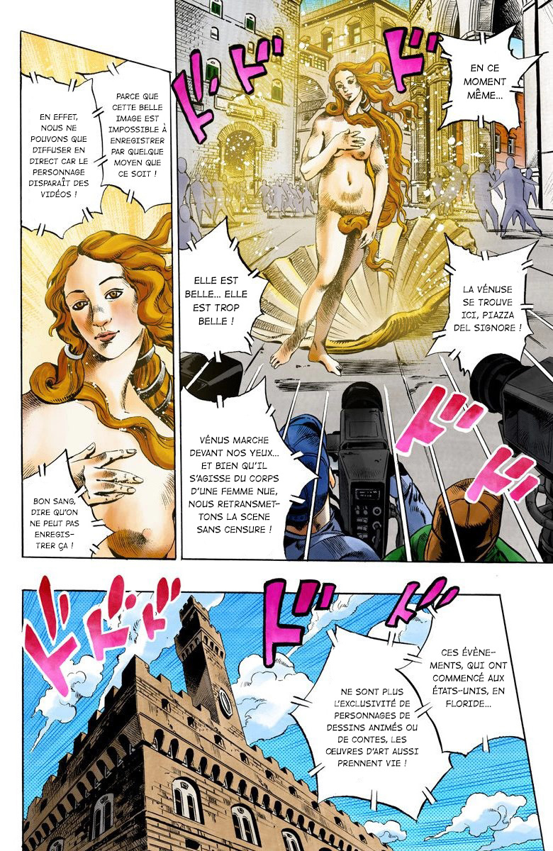 Read JoJo's Bizarre Adventure Part 6 Stone Ocean Official Colored FR Manga Online