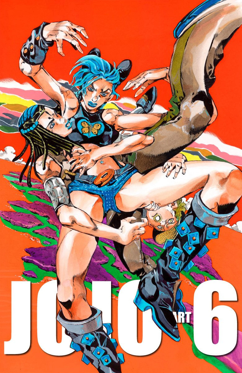 Read JoJo's Bizarre Adventure Part 6 Stone Ocean Official Colored FR Manga Online