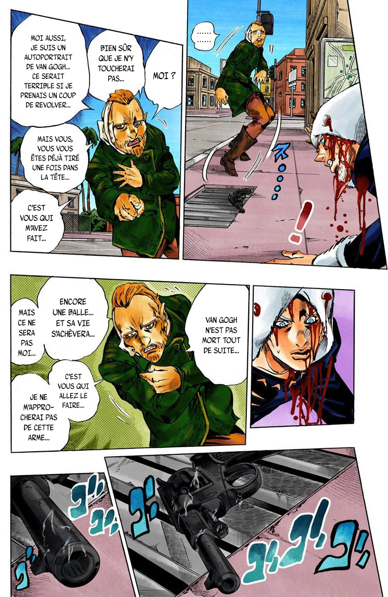 Read JoJo's Bizarre Adventure Part 6 Stone Ocean Official Colored FR Manga Online