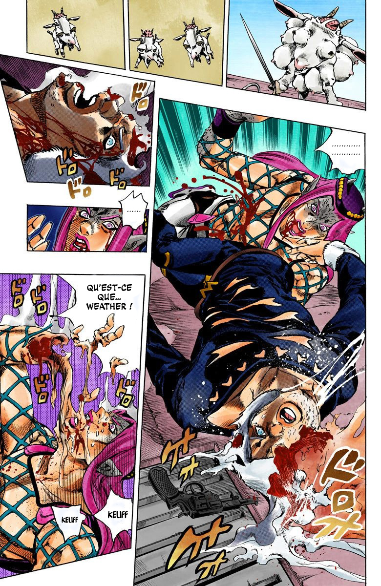 Read JoJo's Bizarre Adventure Part 6 Stone Ocean Official Colored FR Manga Online