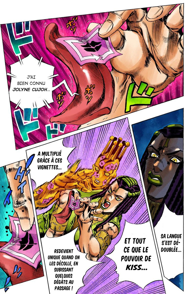 Read JoJo's Bizarre Adventure Part 6 Stone Ocean Official Colored FR Manga Online