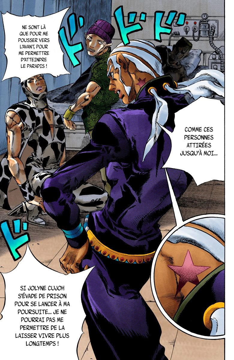 Read JoJo's Bizarre Adventure Part 6 Stone Ocean Official Colored FR Manga Online