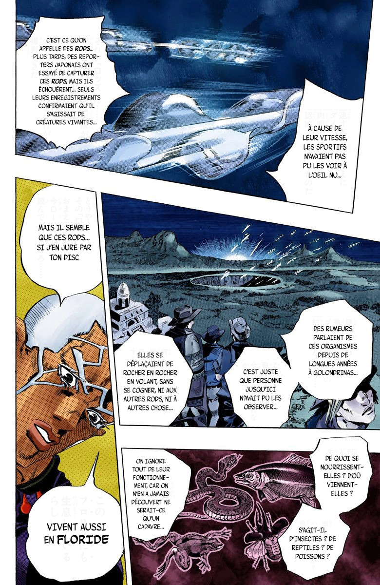 Read JoJo's Bizarre Adventure Part 6 Stone Ocean Official Colored FR Manga Online