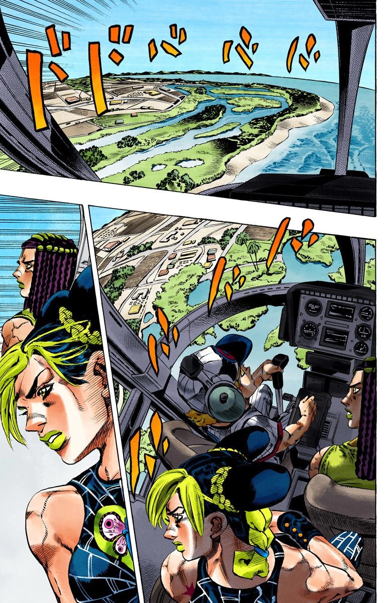 Read JoJo's Bizarre Adventure Part 6 Stone Ocean Official Colored FR Manga Online