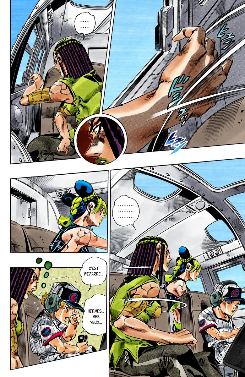 Read JoJo's Bizarre Adventure Part 6 Stone Ocean Official Colored FR Manga Online