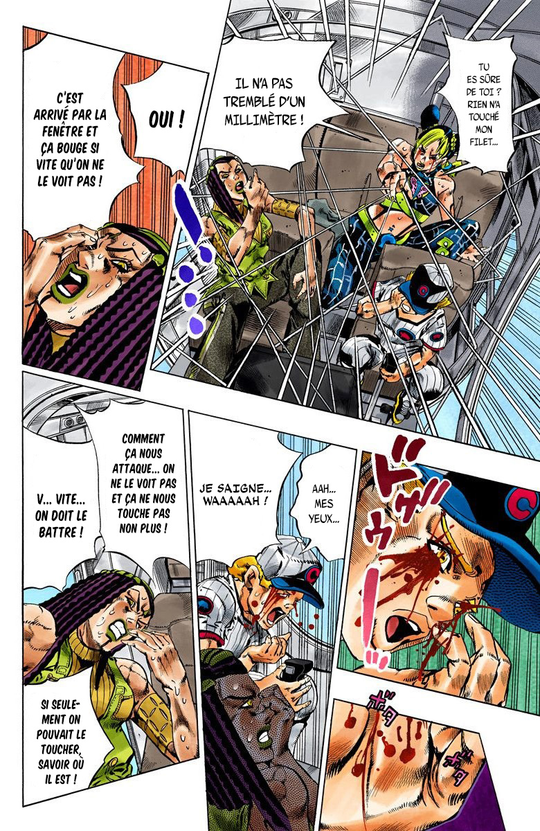 Read JoJo's Bizarre Adventure Part 6 Stone Ocean Official Colored FR Manga Online