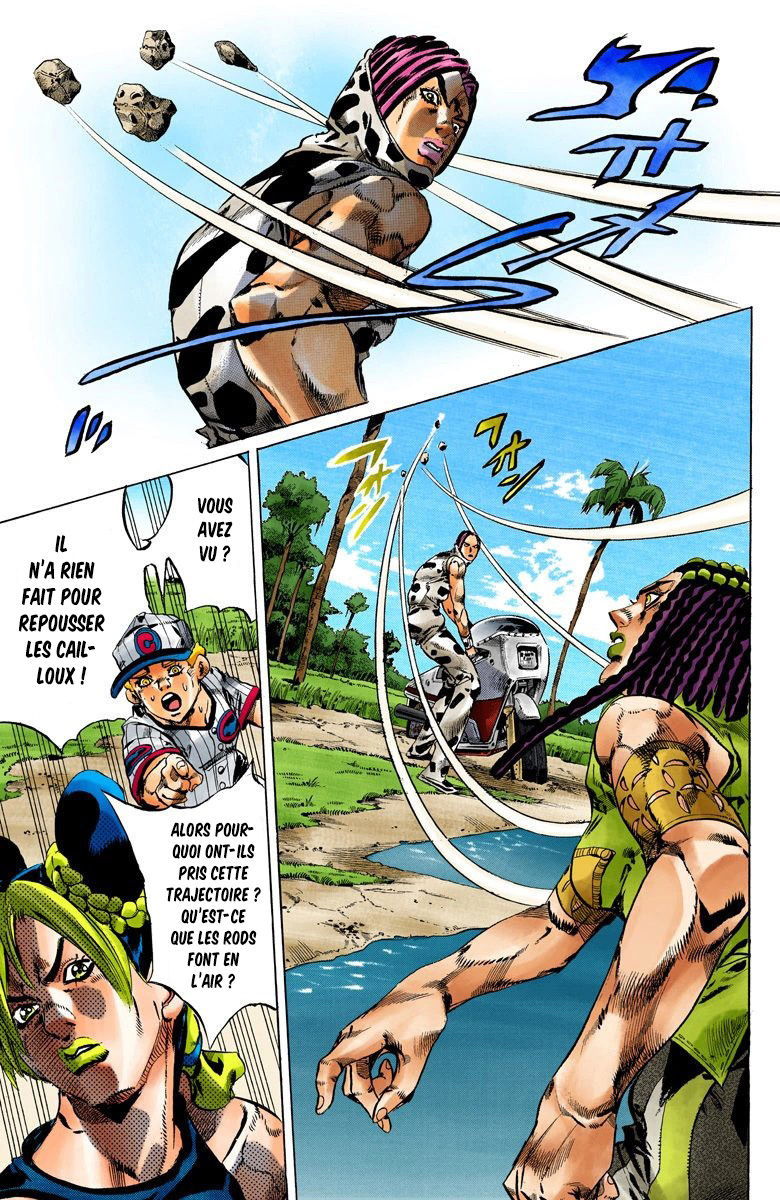 Read JoJo's Bizarre Adventure Part 6 Stone Ocean Official Colored FR Manga Online