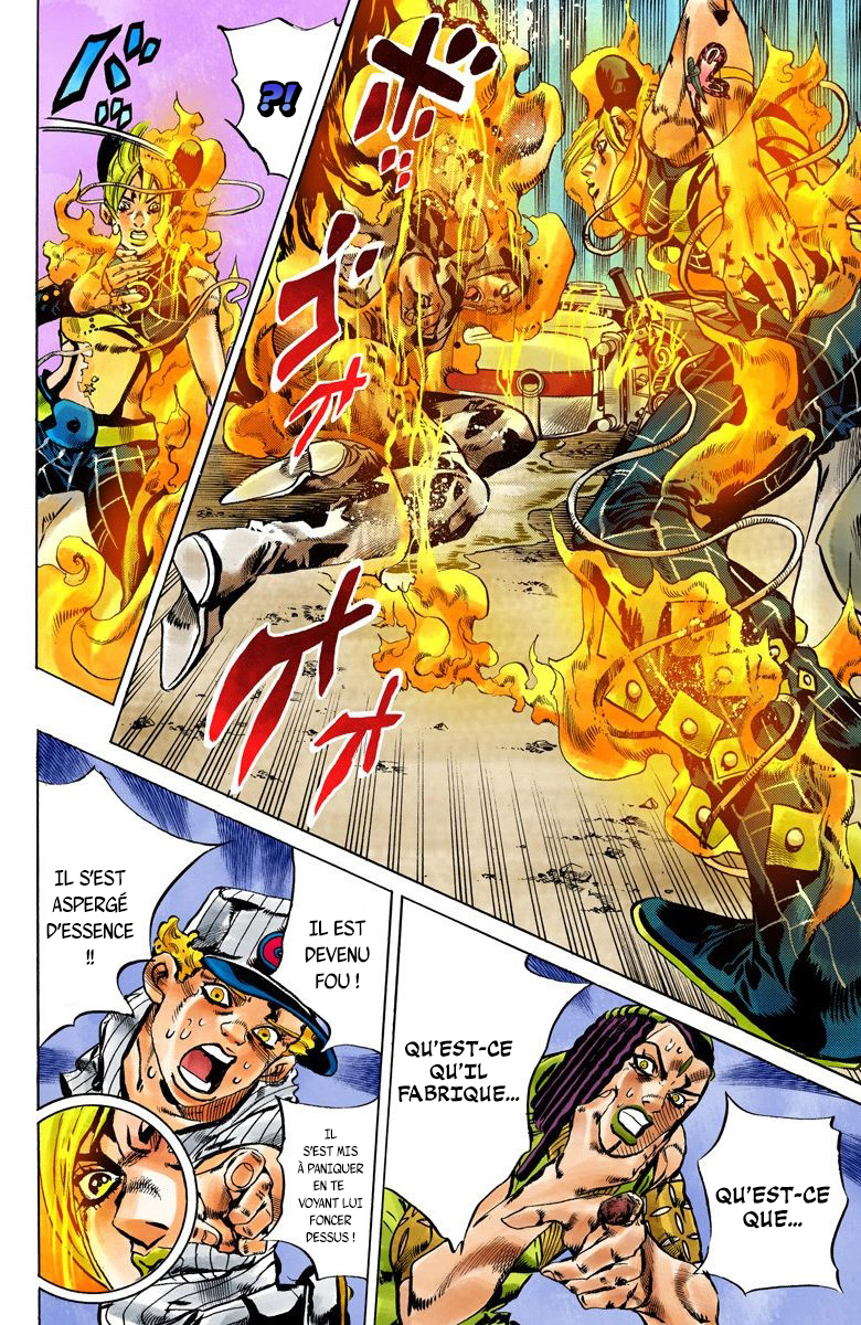 Read JoJo's Bizarre Adventure Part 6 Stone Ocean Official Colored FR Manga Online