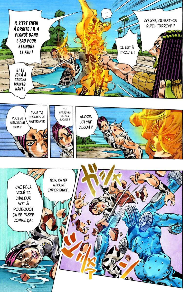 Read JoJo's Bizarre Adventure Part 6 Stone Ocean Official Colored FR Manga Online
