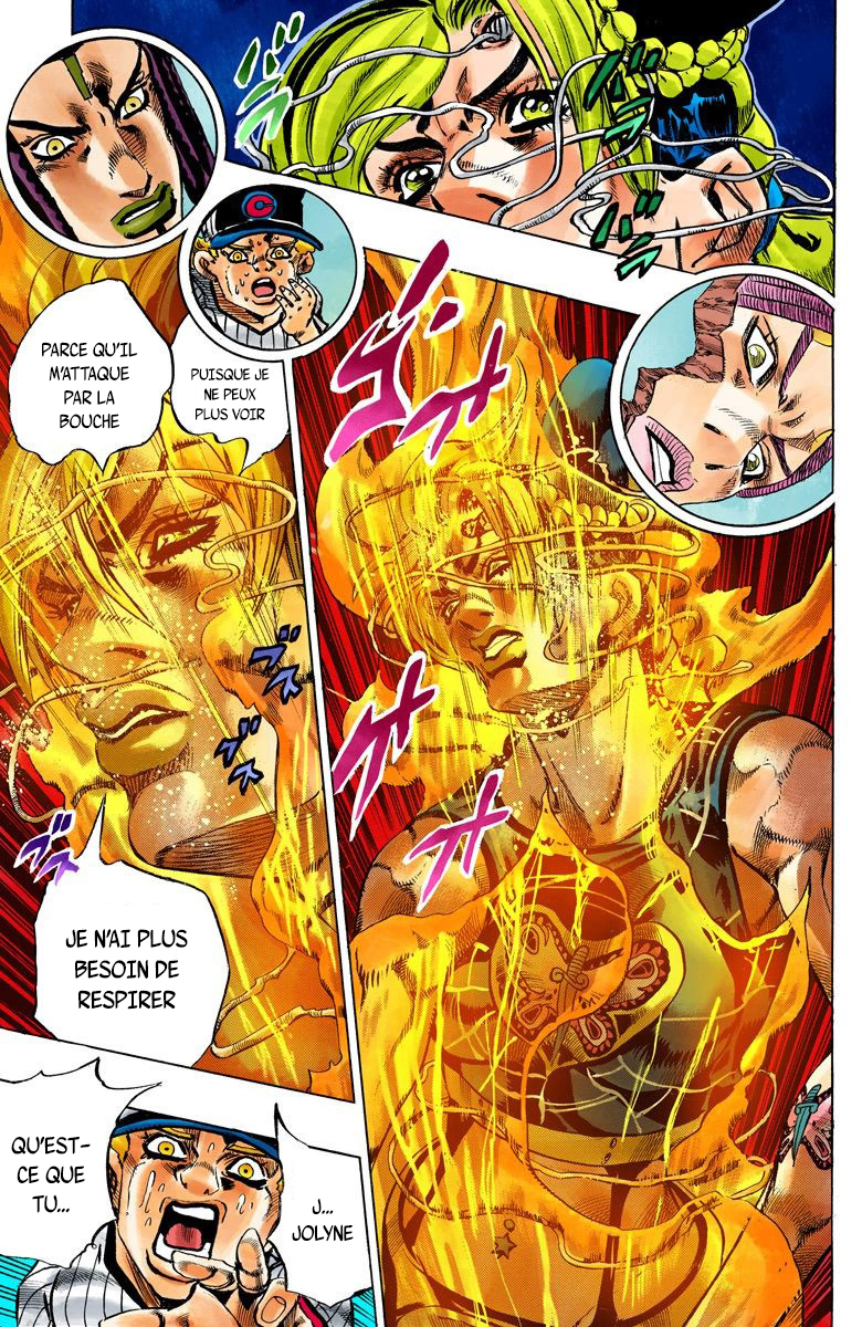 Read JoJo's Bizarre Adventure Part 6 Stone Ocean Official Colored FR Manga Online