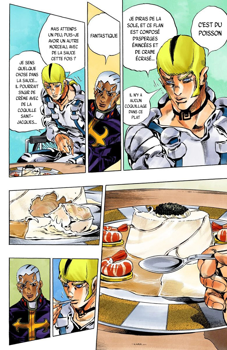Read JoJo's Bizarre Adventure Part 6 Stone Ocean Official Colored FR Manga Online