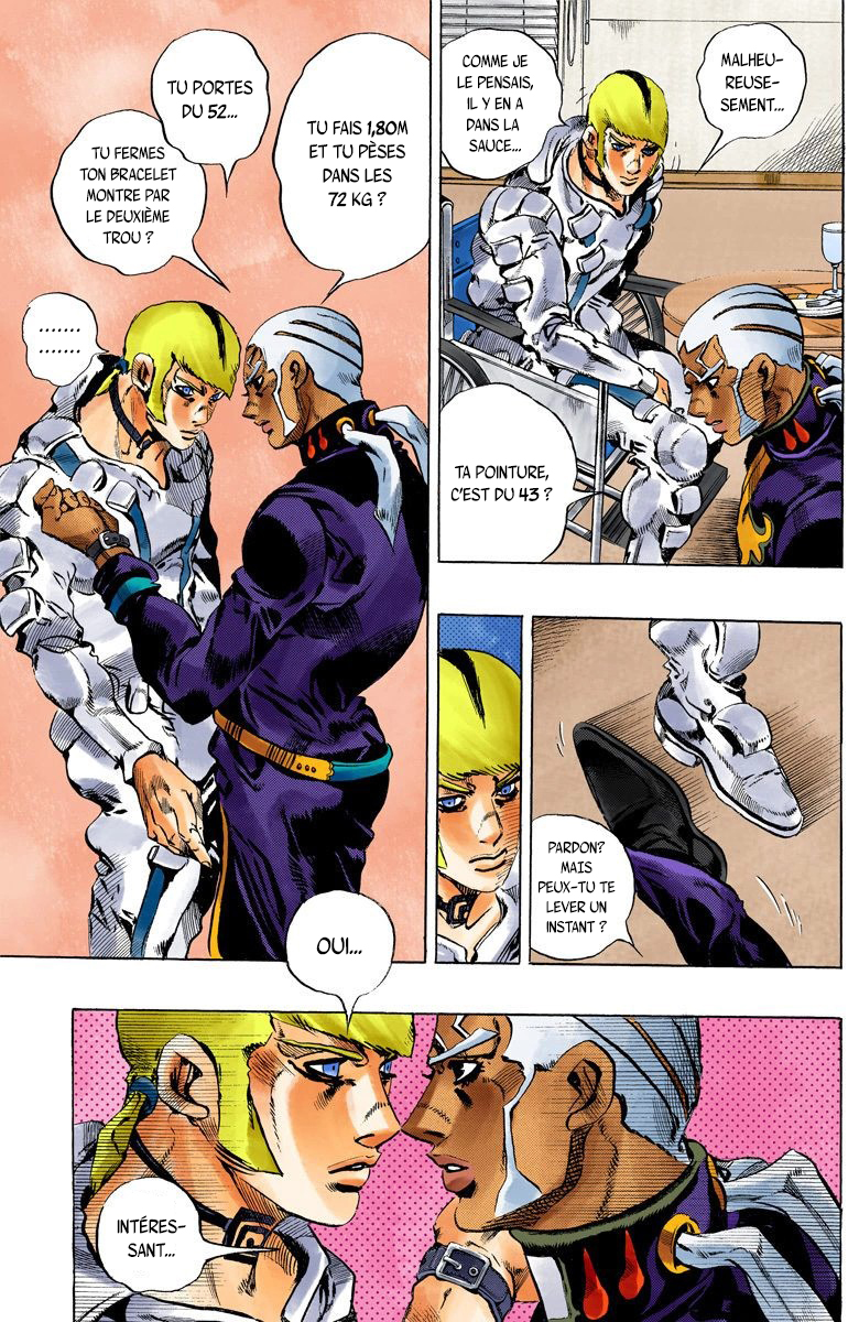 Read JoJo's Bizarre Adventure Part 6 Stone Ocean Official Colored FR Manga Online