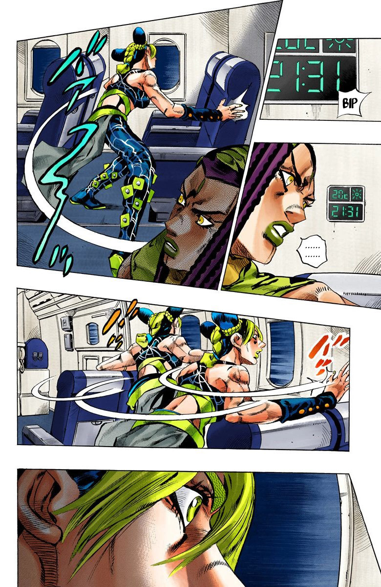 Read JoJo's Bizarre Adventure Part 6 Stone Ocean Official Colored FR Manga Online