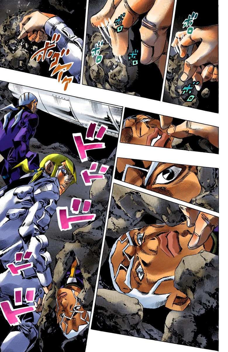 Read JoJo's Bizarre Adventure Part 6 Stone Ocean Official Colored FR Manga Online