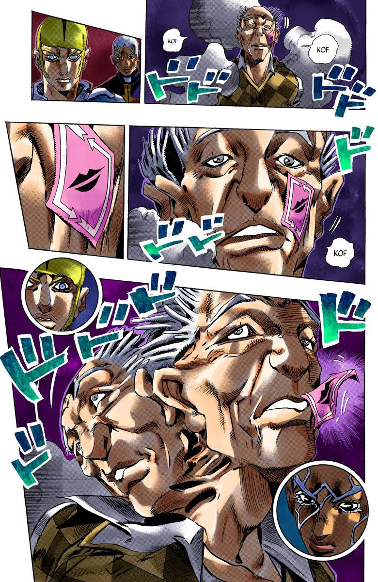 Read JoJo's Bizarre Adventure Part 6 Stone Ocean Official Colored FR Manga Online