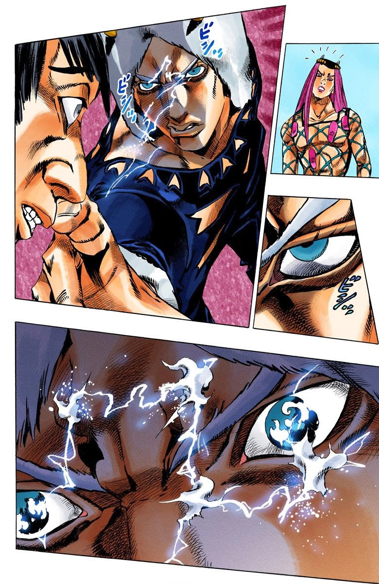 Read JoJo's Bizarre Adventure Part 6 Stone Ocean Official Colored FR Manga Online