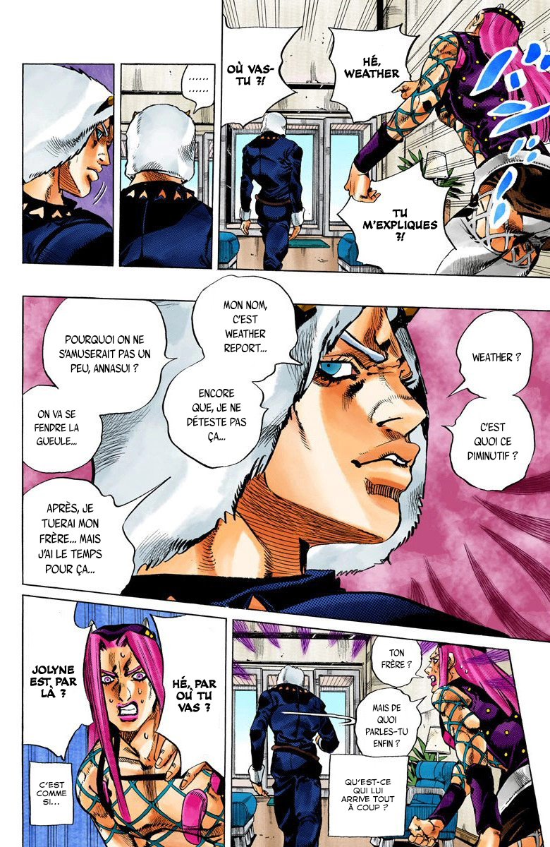 Read JoJo's Bizarre Adventure Part 6 Stone Ocean Official Colored FR Manga Online
