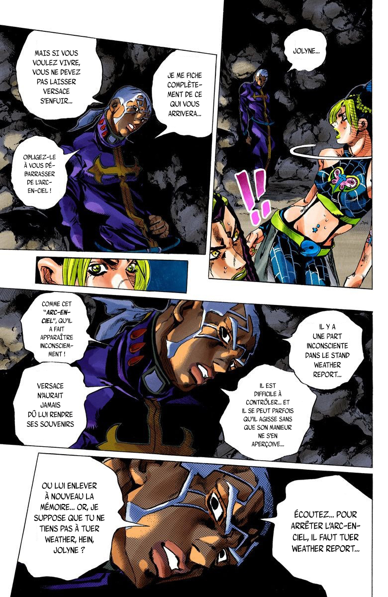 Read JoJo's Bizarre Adventure Part 6 Stone Ocean Official Colored FR Manga Online