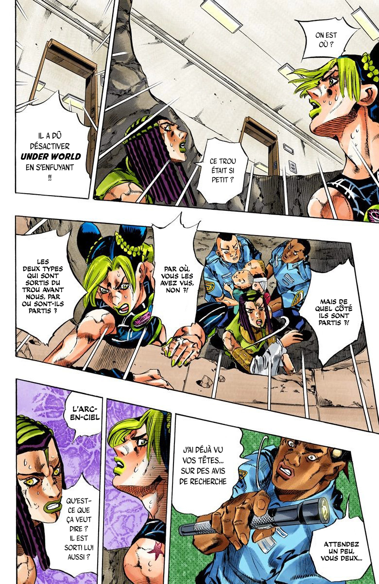 Read JoJo's Bizarre Adventure Part 6 Stone Ocean Official Colored FR Manga Online
