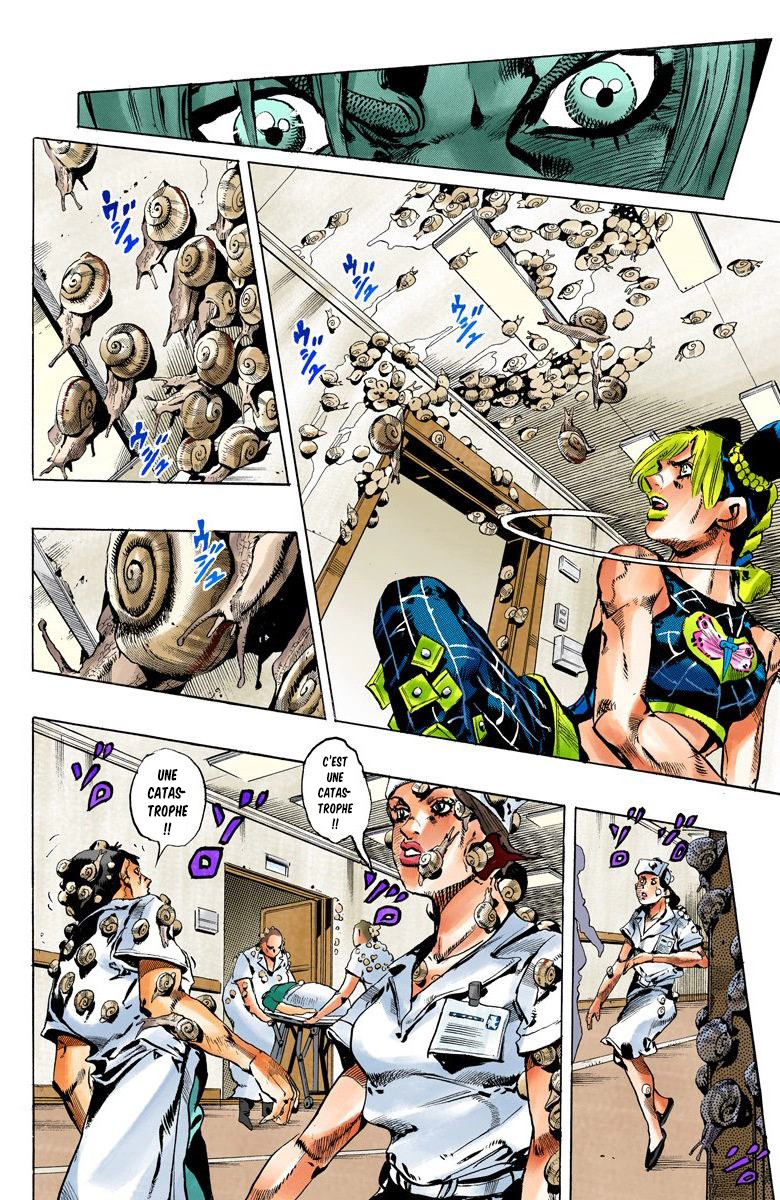 Read JoJo's Bizarre Adventure Part 6 Stone Ocean Official Colored FR Manga Online