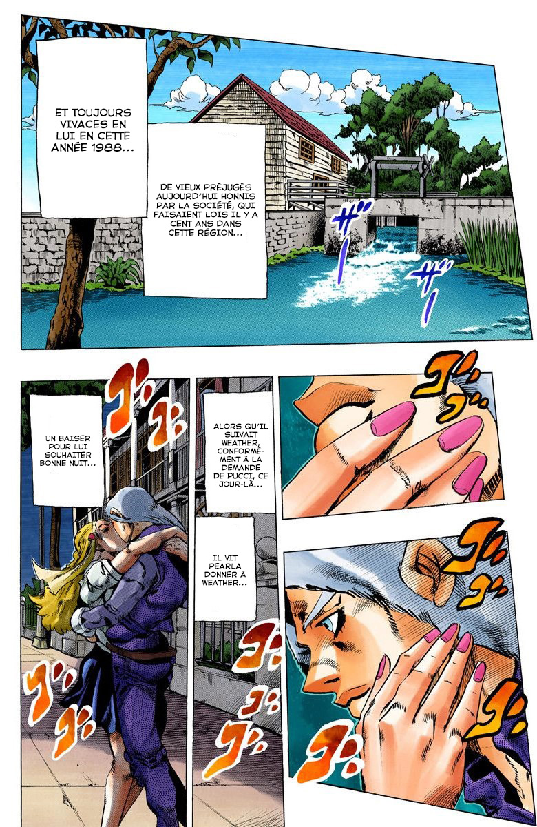 Read JoJo's Bizarre Adventure Part 6 Stone Ocean Official Colored FR Manga Online
