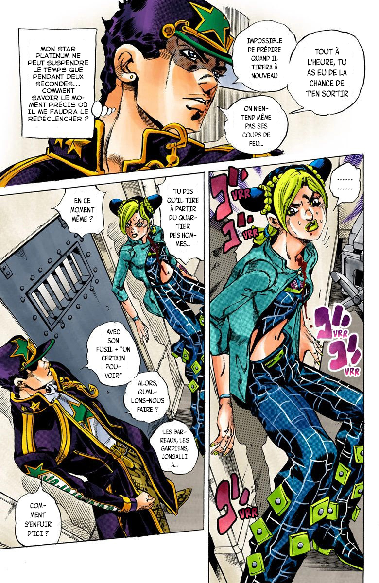 Read JoJo's Bizarre Adventure Part 6 Stone Ocean Official Colored FR Manga Online