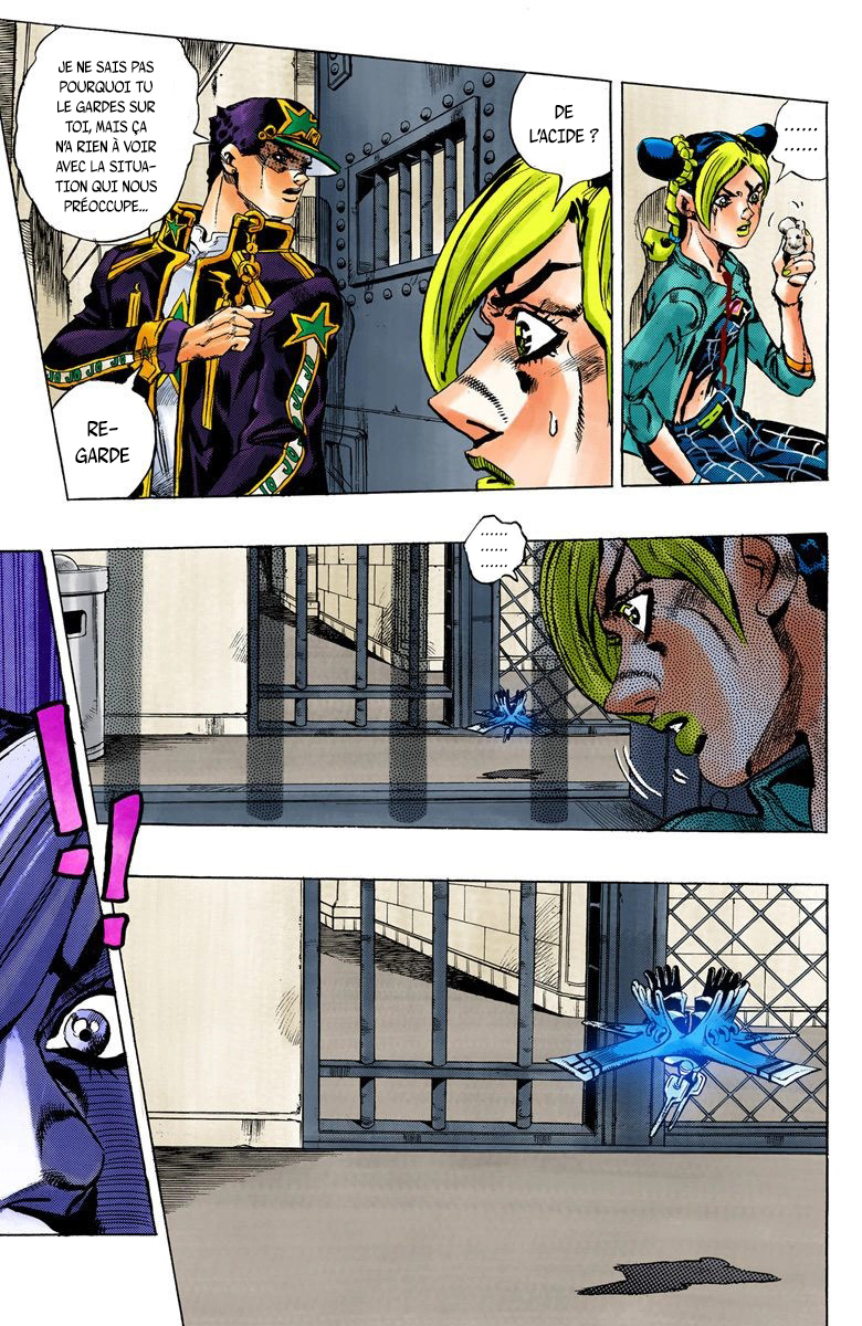 Read JoJo's Bizarre Adventure Part 6 Stone Ocean Official Colored FR Manga Online