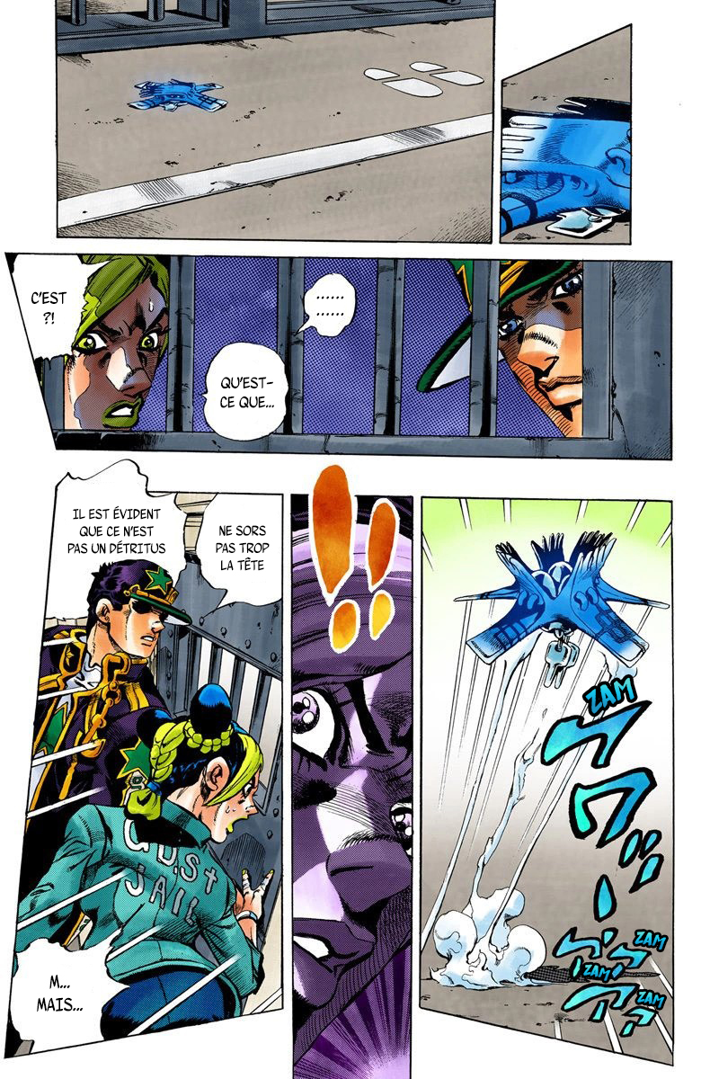 Read JoJo's Bizarre Adventure Part 6 Stone Ocean Official Colored FR Manga Online