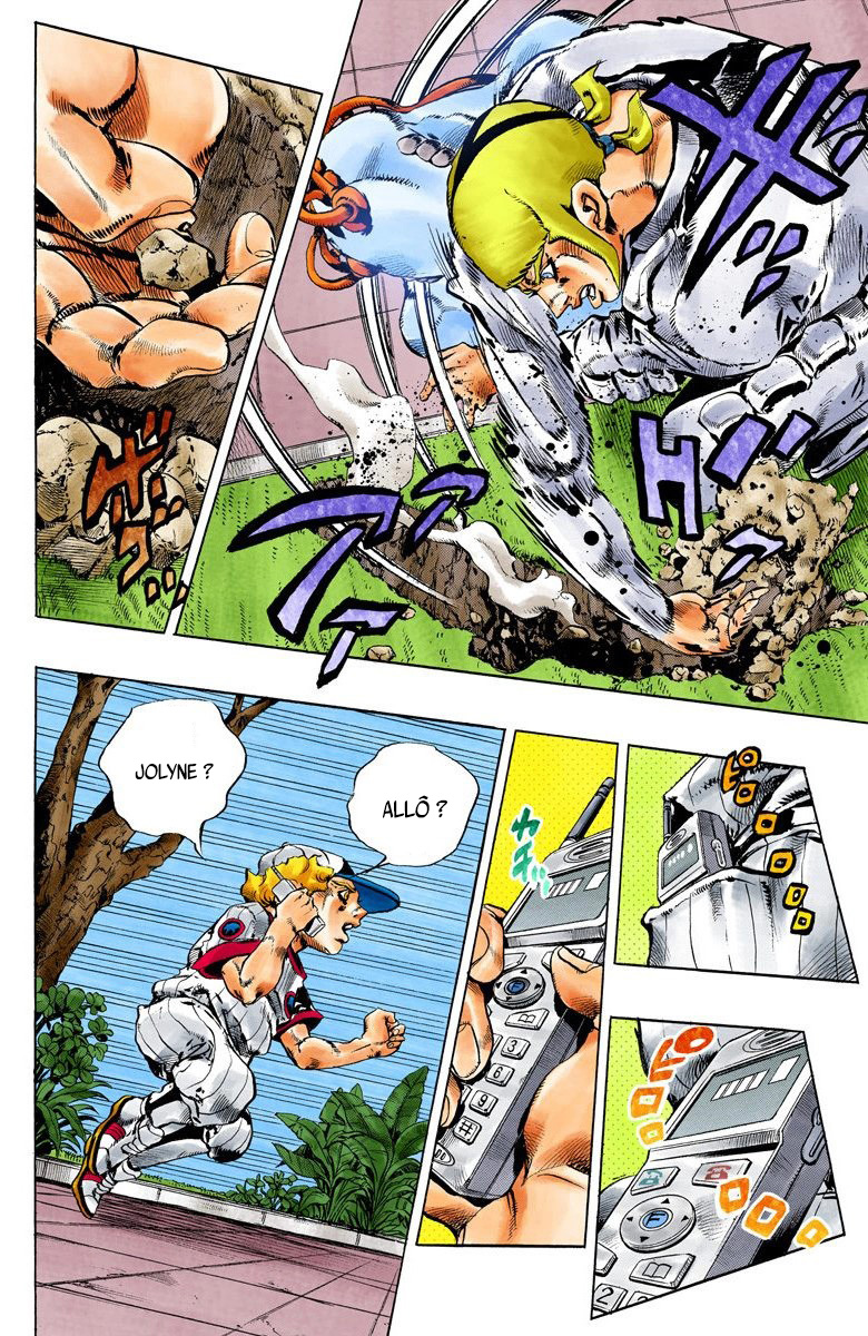 Read JoJo's Bizarre Adventure Part 6 Stone Ocean Official Colored FR Manga Online