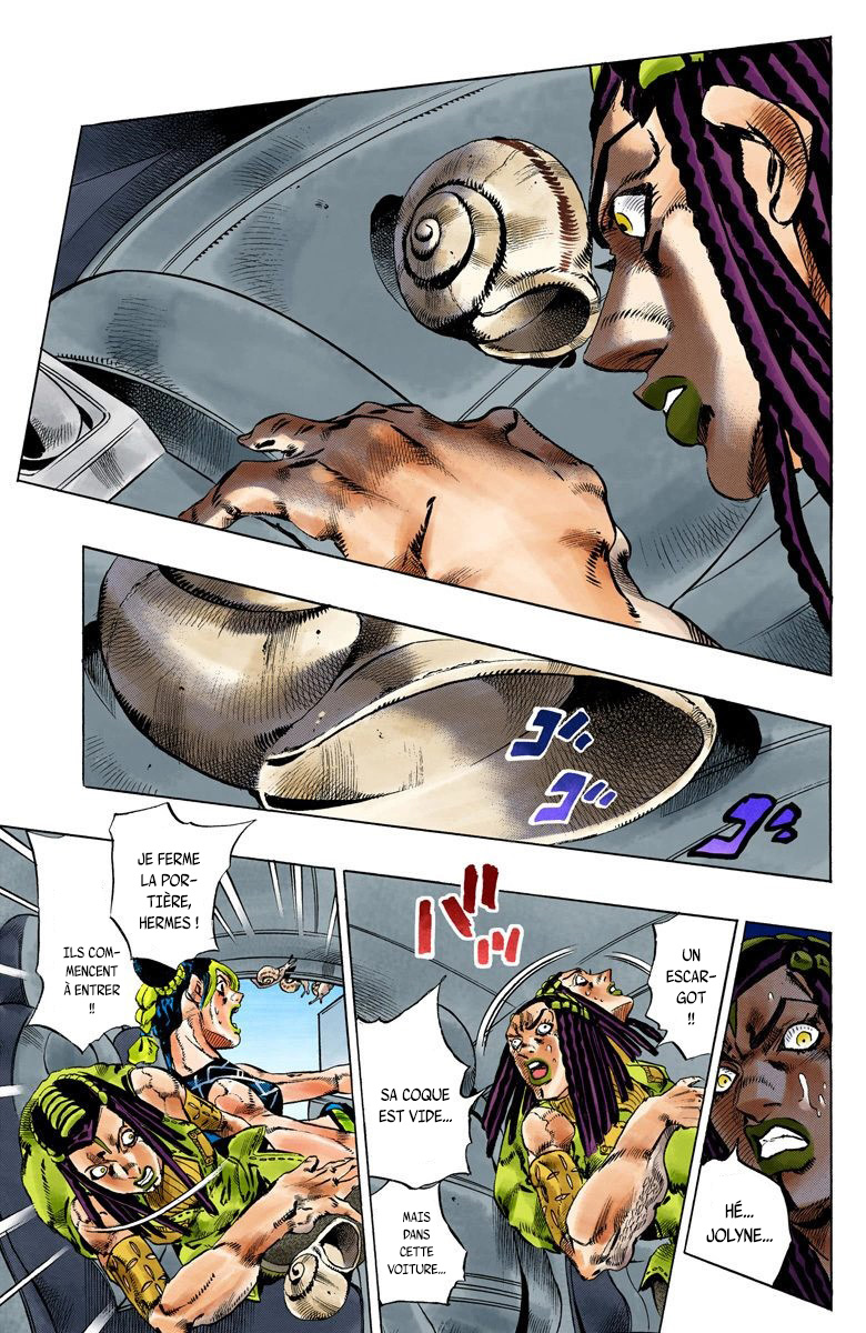Read JoJo's Bizarre Adventure Part 6 Stone Ocean Official Colored FR Manga Online