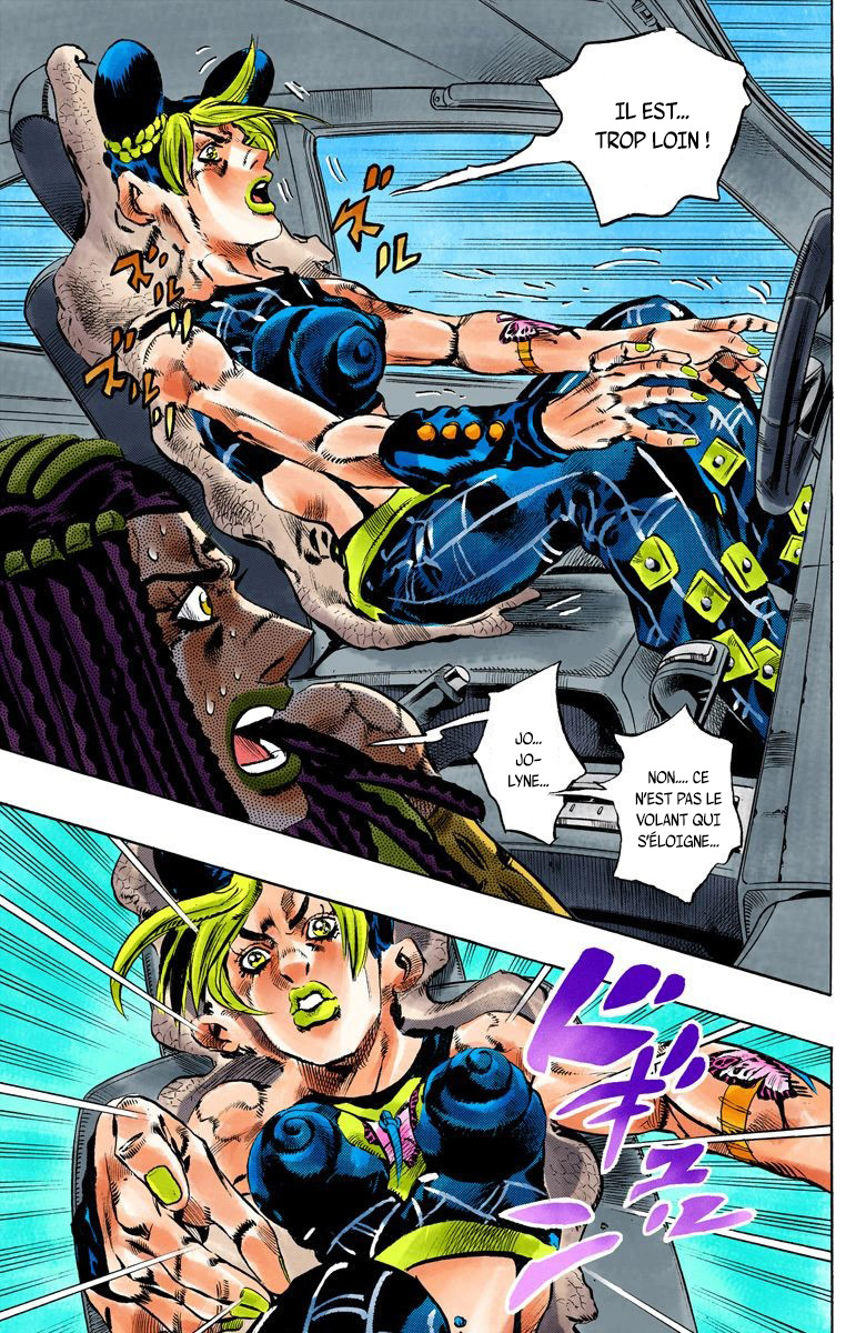 Read JoJo's Bizarre Adventure Part 6 Stone Ocean Official Colored FR Manga Online