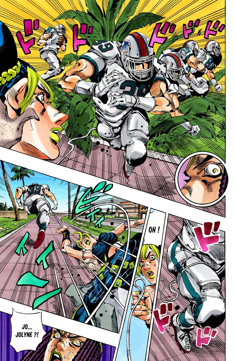 Read JoJo's Bizarre Adventure Part 6 Stone Ocean Official Colored FR Manga Online