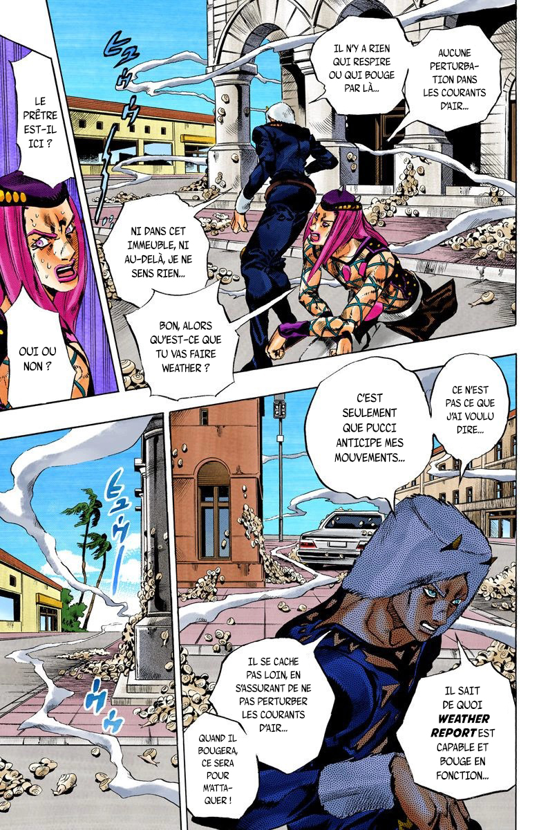 Read JoJo's Bizarre Adventure Part 6 Stone Ocean Official Colored FR Manga Online