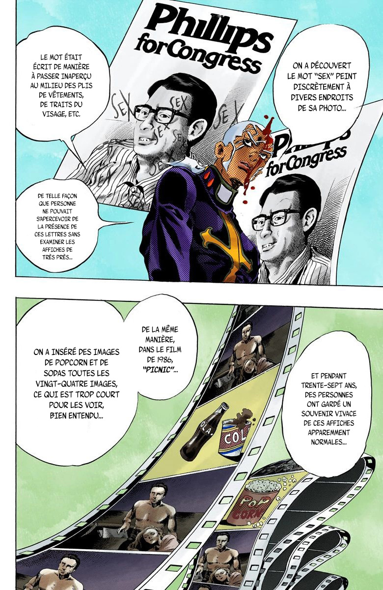 Read JoJo's Bizarre Adventure Part 6 Stone Ocean Official Colored FR Manga Online