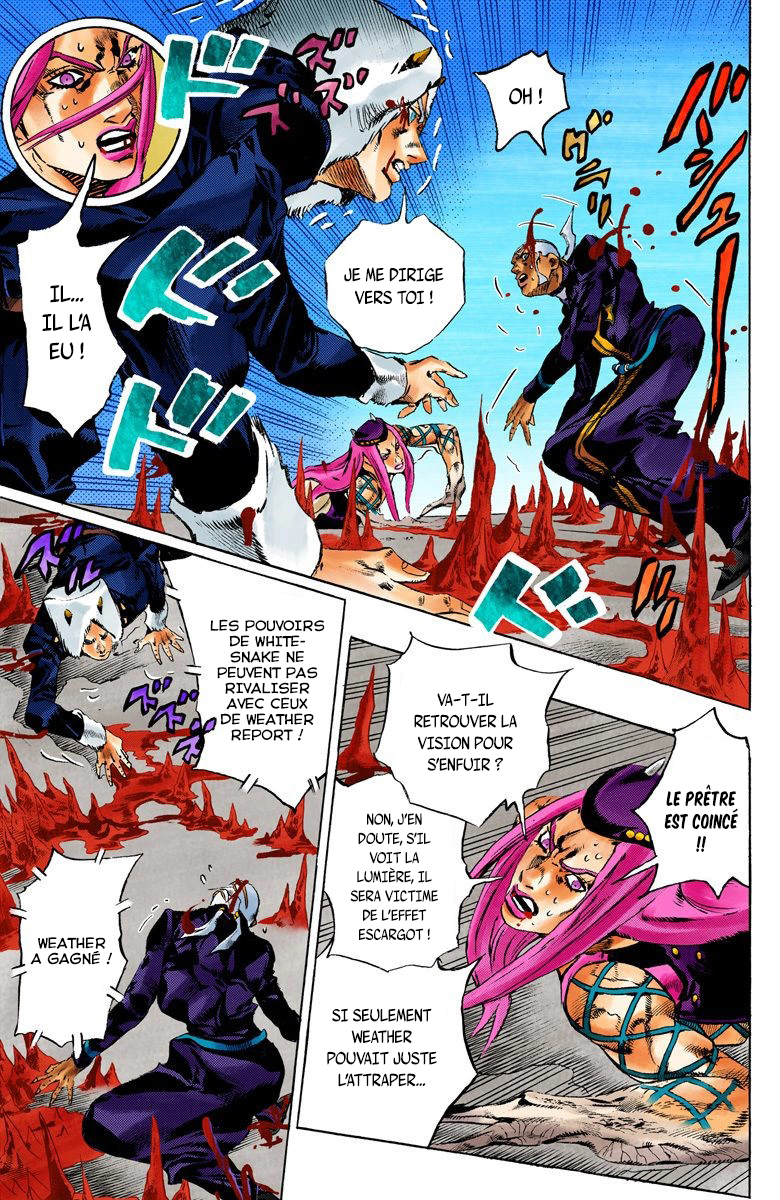 Read JoJo's Bizarre Adventure Part 6 Stone Ocean Official Colored FR Manga Online
